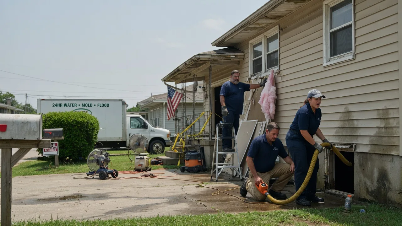 Water Damage Repair in Walnut Creek, OH near me